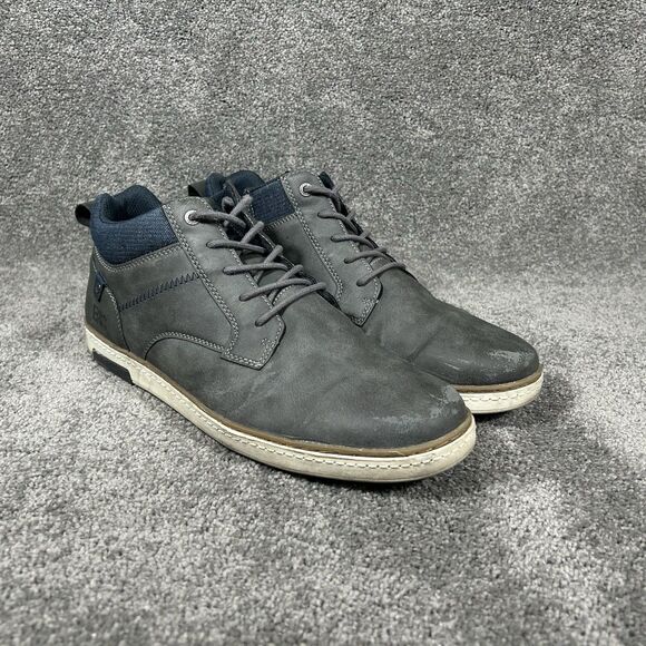 B-52 By Bullboxer Delta Men’s Size 12 Gray Blue Casual Business Shoes Used main image 5